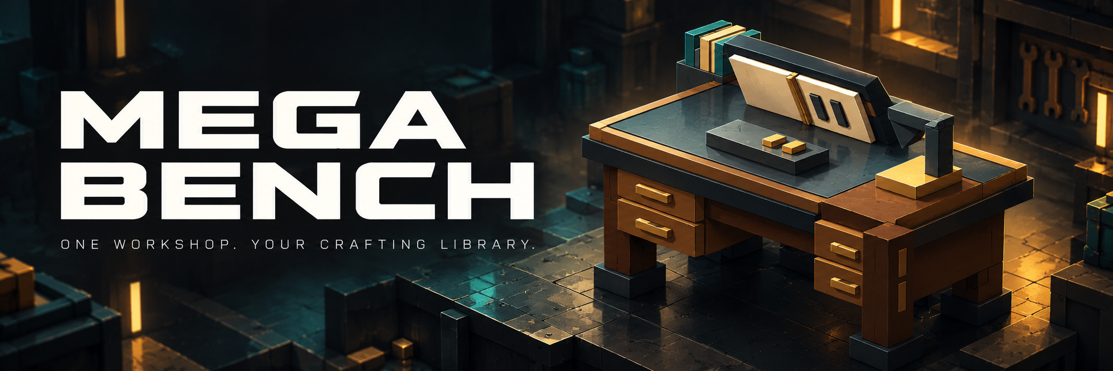Promotional artwork for Mega Bench