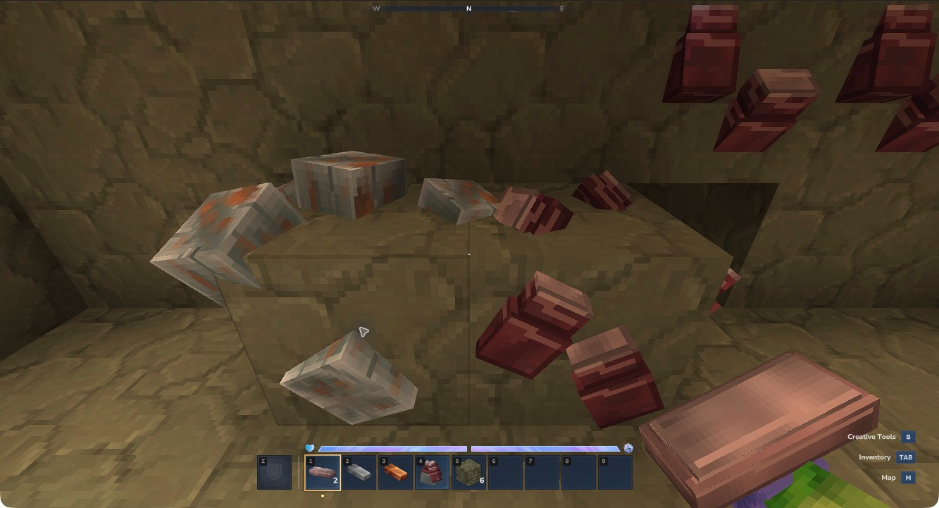 Refined Optimium Ingot held in game
