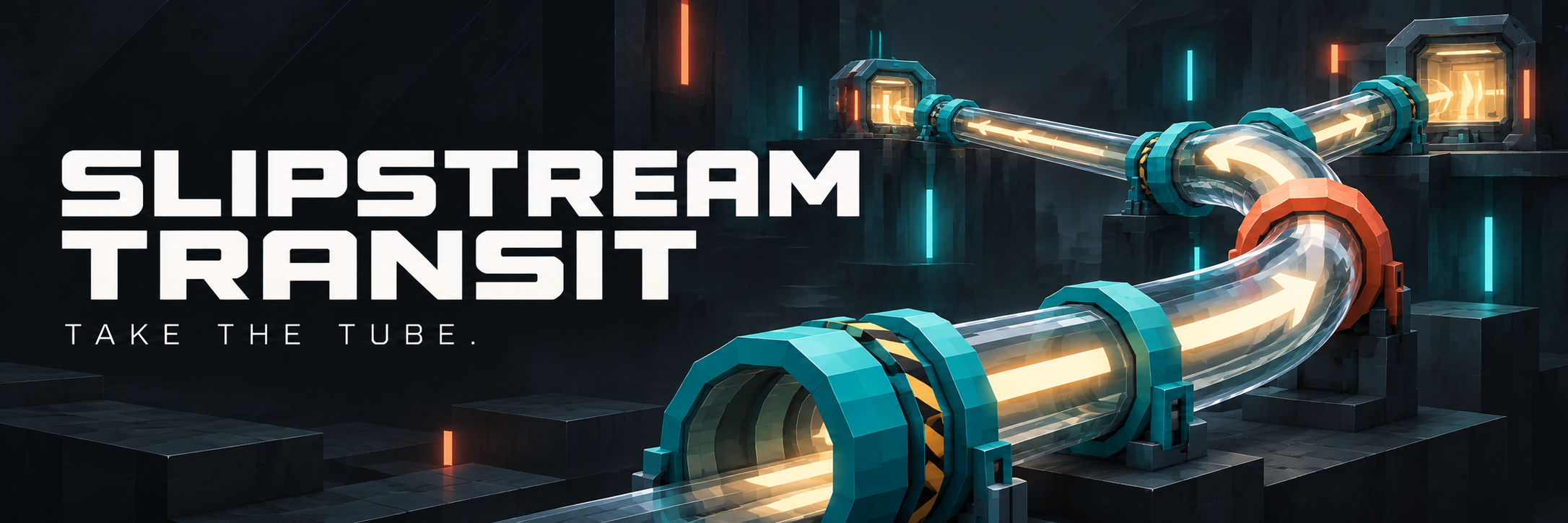 Promotional artwork for Slipstream Transit